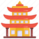 temple, chinese temple, chinese shrine, chinese landmark, forbidden city pagoda