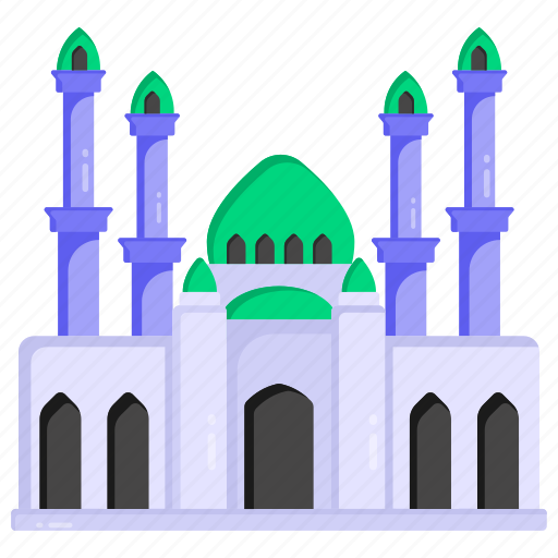 Holy place, religious building, mosque, dome building, islamic building icon - Download on Iconfinder