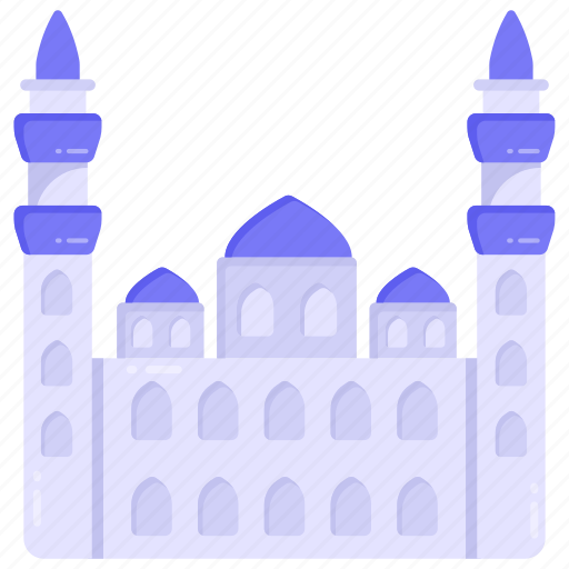 Holy place, religious place, mosque, dome building, islamic building icon - Download on Iconfinder