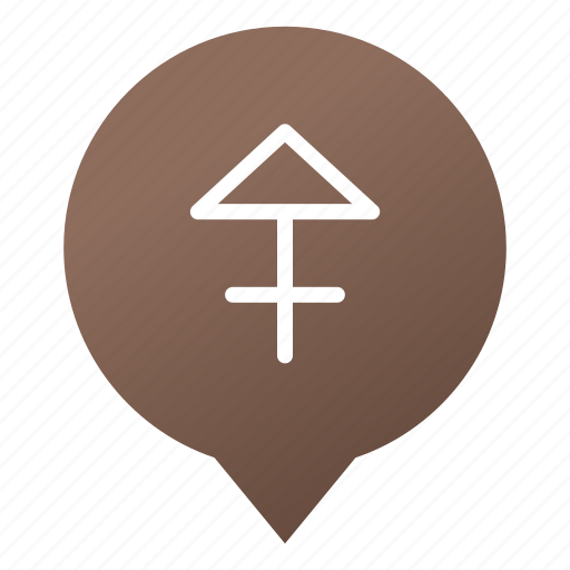 Beach, markers, pin, tourist, wsd icon - Download on Iconfinder