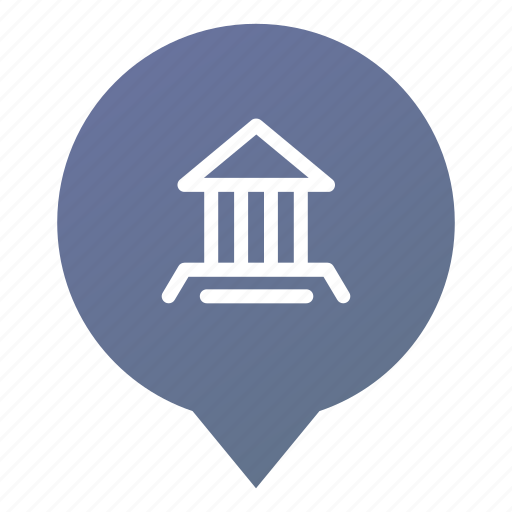 Bank, building, finance, markers, money, monument, wsd icon - Download on Iconfinder