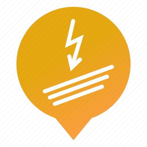 Electricity, energy, flash, markers, wire, wiring, wsd icon - Download on Iconfinder