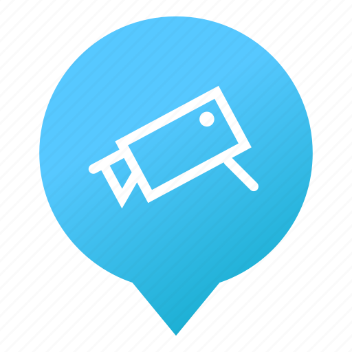 Camera, markers, monitoring, protection, safety, wsd icon - Download on Iconfinder