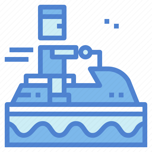 Boat, jet, ski, sports, water icon - Download on Iconfinder