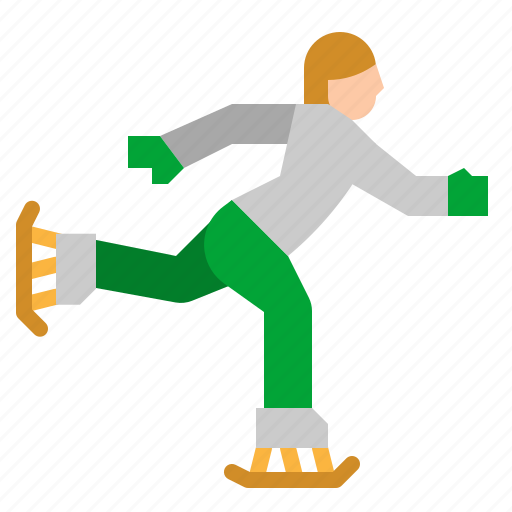 Competition, fitness, hill, ice, skate icon - Download on Iconfinder