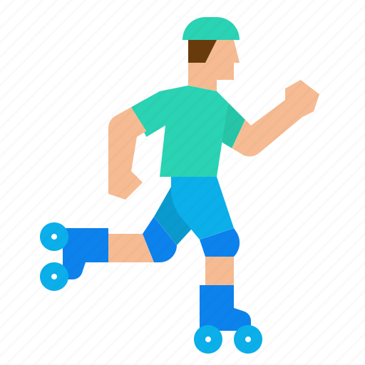 Leisure, roller, skate, skater, skating icon - Download on Iconfinder