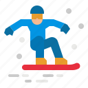 ski, skiing, snowboard, sports, winter