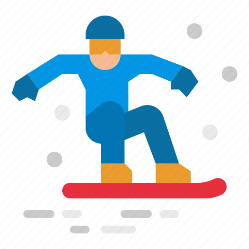 Ski, skiing, snowboard, sports, winter icon - Download on Iconfinder