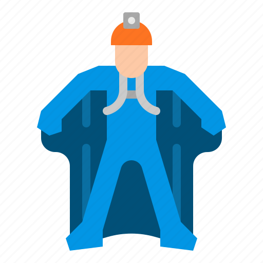 Adventure, competition, sports, wingsuit icon - Download on Iconfinder
