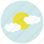 cloudy, forecast, partly, weather 