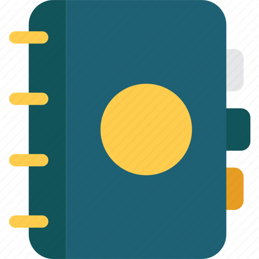 Agenda, bookmarks, education, meeting, notebook, notepad, writing icon - Download on Iconfinder