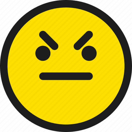Anger, emoji, emoticon, smile, emotion, face, smiley icon - Download on Iconfinder
