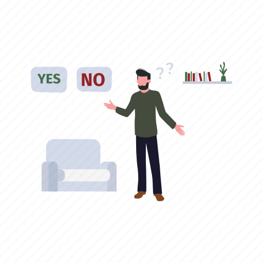 Boy, standing, thinkingyes, no icon - Download on Iconfinder