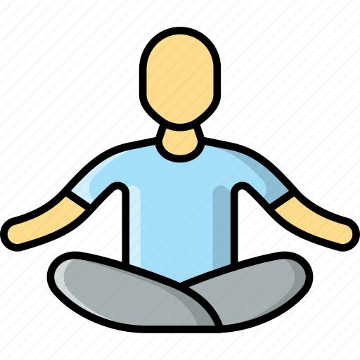 Yoga, pose, fitness, exercise icon - Download on Iconfinder
