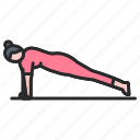 yoga, excercise, physical, activity, pose, woman, fitness, wellness