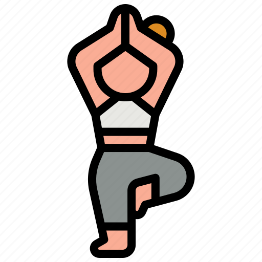Yoga, relaxation, asana, wellness, pose, exercise, meditation icon - Download on Iconfinder