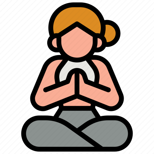 Yoga, wellness, pose, exercise, asana, relaxation, meditation icon - Download on Iconfinder