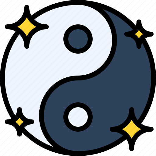Yoga, yinyang, chinese, china, religion icon - Download on Iconfinder