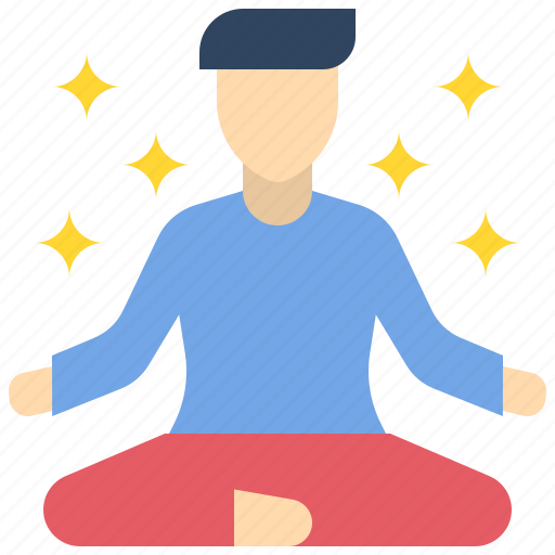 Yoga, meditation, fitness, meditate, health icon - Download on Iconfinder