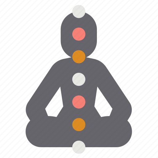 Chakras, symbol, relaxation, yoga, wellness, exercise, meditation icon - Download on Iconfinder