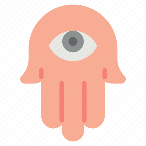 Hamsa, evil, eye, hand, symbol, yoga, wellness icon - Download on Iconfinder
