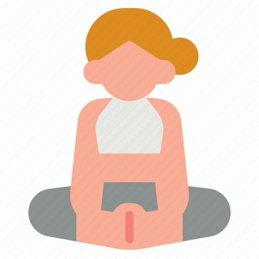 Yoga, pose, exercise, relaxation, wellness, meditation, asana icon - Download on Iconfinder