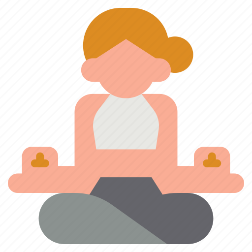 Yoga, relaxation, wellness, pose, meditation, exercise, asana icon - Download on Iconfinder