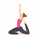 body, exercise, gym, pose, sport, woman, yoga