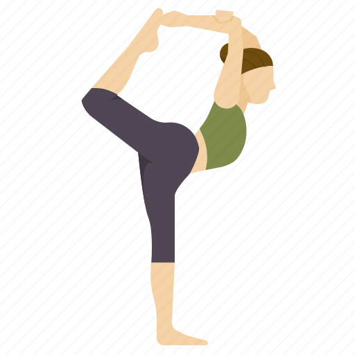 Dancer, exercise, health, king, pose, yoga icon - Download on Iconfinder