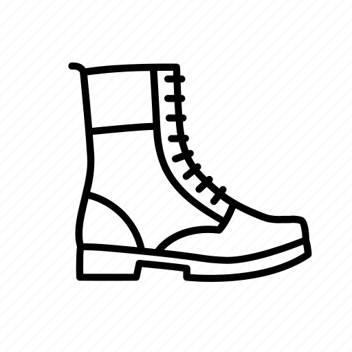 Army-boots, shoes, clothes, fashion, boots icon - Download on Iconfinder