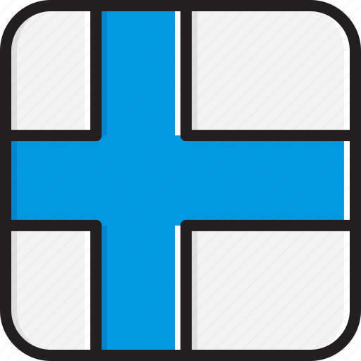 Finland, flag icon - Download on Iconfinder on Iconfinder
