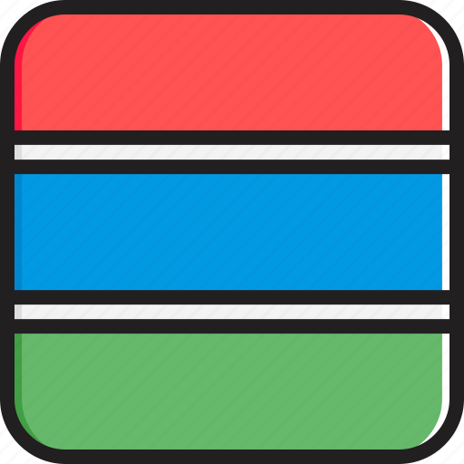 Flag, gambia icon - Download on Iconfinder on Iconfinder