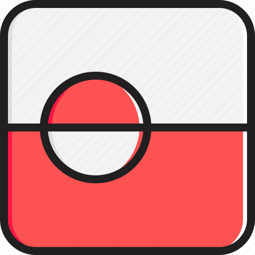 Flag, greenland icon - Download on Iconfinder on Iconfinder