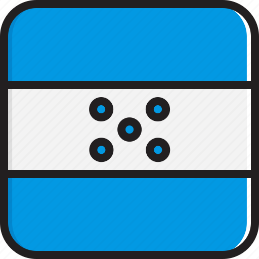 Flag, honduras icon - Download on Iconfinder on Iconfinder