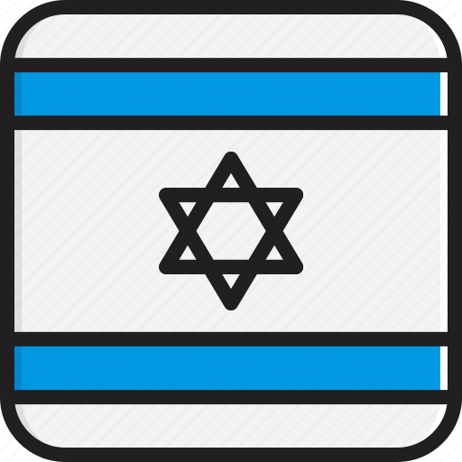 Flag, israel icon - Download on Iconfinder on Iconfinder