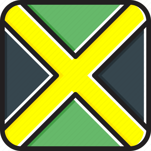 Flag, jamaica icon - Download on Iconfinder on Iconfinder