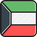 flag, kuwait