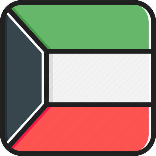 Flag, kuwait icon - Download on Iconfinder on Iconfinder