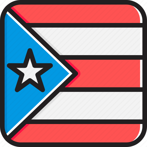 Flag, puerto, rico icon - Download on Iconfinder