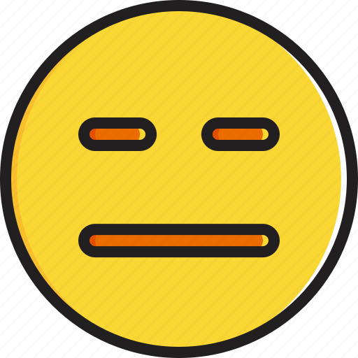 Emoticon, expressionless, face, smiley icon - Download on Iconfinder