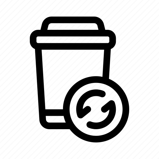 Trash, can, bin, zero, waste, ecology, recycle icon - Download on Iconfinder