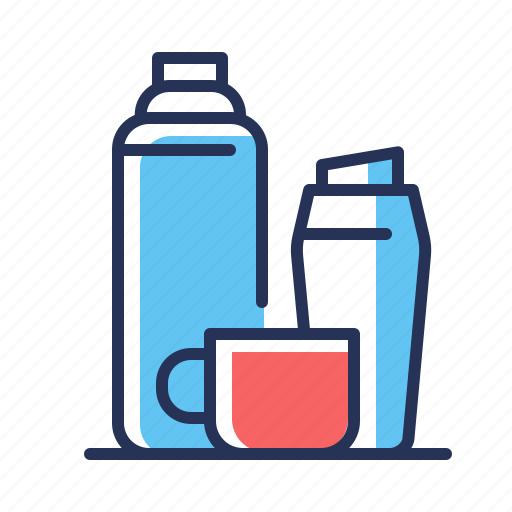 Bottles, coffee, cup, reusable icon - Download on Iconfinder