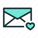 email, favorite, letter, love, message