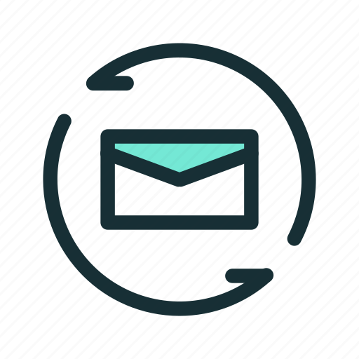 Email, message, refresh, sync icon - Download on Iconfinder