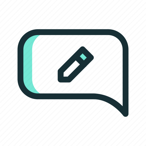 Chat, message, new, review, write icon - Download on Iconfinder