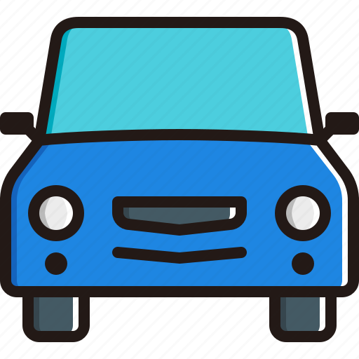 Automobile, oncoming, car, transport, vehicle icon - Download on Iconfinder