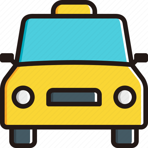 Oncoming, taxy, car, transportation icon - Download on Iconfinder