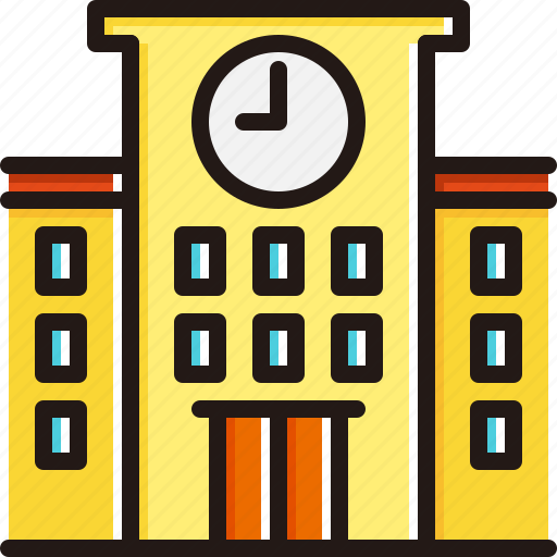 School, building, education, knowledge, student, university icon - Download on Iconfinder