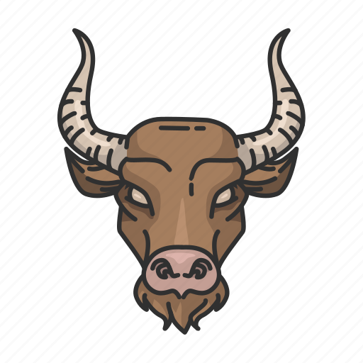 Animal, bull, horoscope, religion, taurus, zodiac sign icon - Download on  Iconfinder