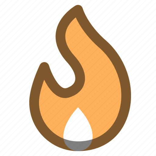 Fire, burn, hot, flame, sun icon - Download on Iconfinder